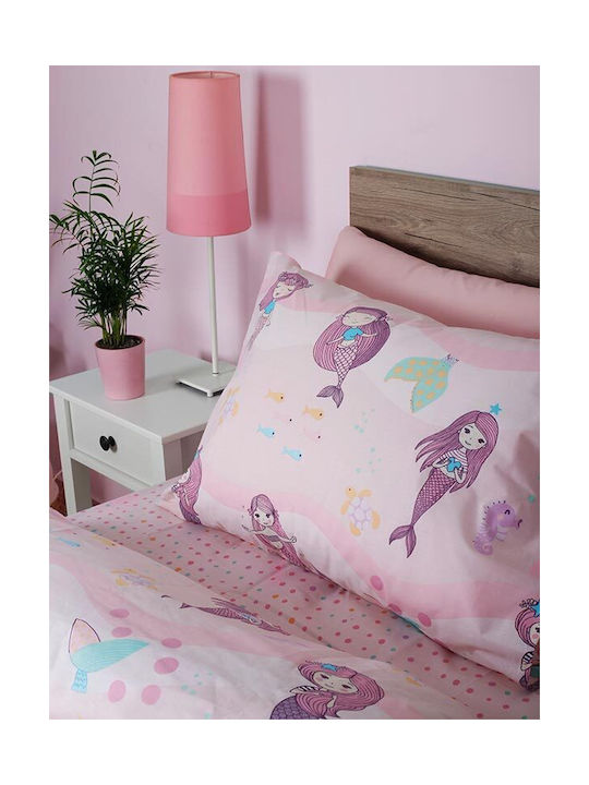 Sunshine Cotton Feelings Mermaid Kids Duvet Cover Single Cotton 32 170x250cm