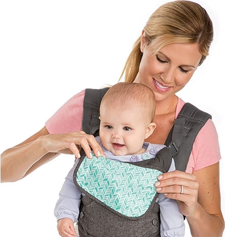 Infantino Backpack Carrier Flip Gray with Maximum Weight 15kg