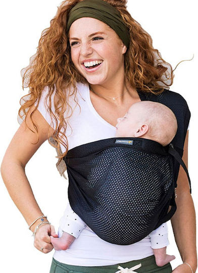 Mini Monkey Wrap Carrier Mini Sling Grey with Maximum Weight 15kg
