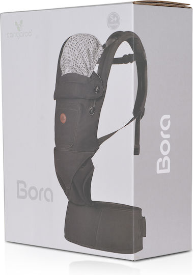 Cangaroo Bora Negru cu Greutate Maximă 15kg