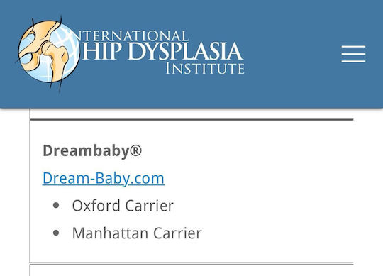 Dreambaby Κλασικός Μάρσιπος Journey Γκρι με Μέγιστο Βάρος 15kg