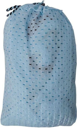 Mini Monkey Wrap Carrier Mini Sling Light Blue with Maximum Weight 15kg