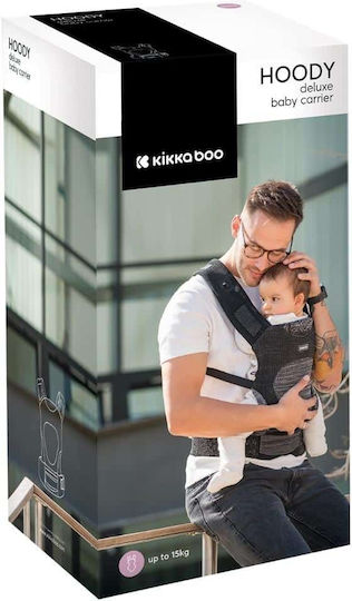 Kikka Boo Klassischer Tragesack Hoody Gray mit Maximalgewicht 15kg