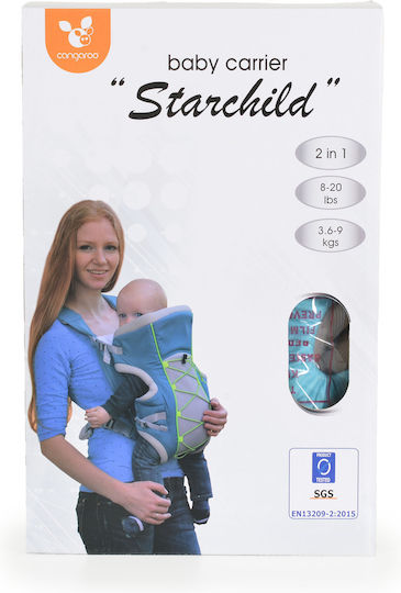 Cangaroo Κλασικός Μάρσιπος Starchild Blue με Μέγιστο Βάρος 9kg