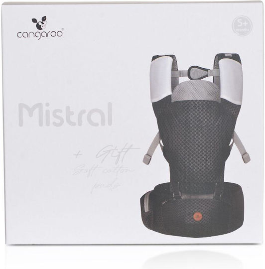 Cangaroo Classic Carrier Mistral gray with Maximum Weight 15kg