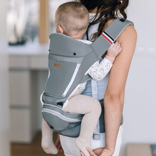 FreeOn Klassischer Tragesack Gray mit Maximalgewicht 15kg