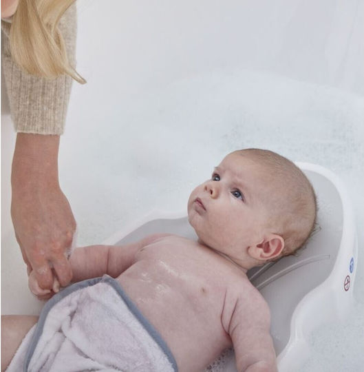 Shnuggle Dolu Baby Badewannen Anatomische Unterstützung in Grau