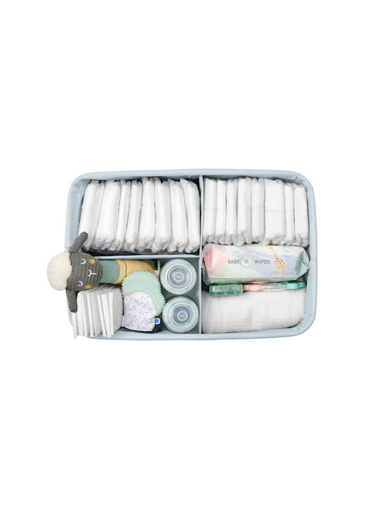 Kikka Boo Sleepy Sheep Nursery Storage Basket Green