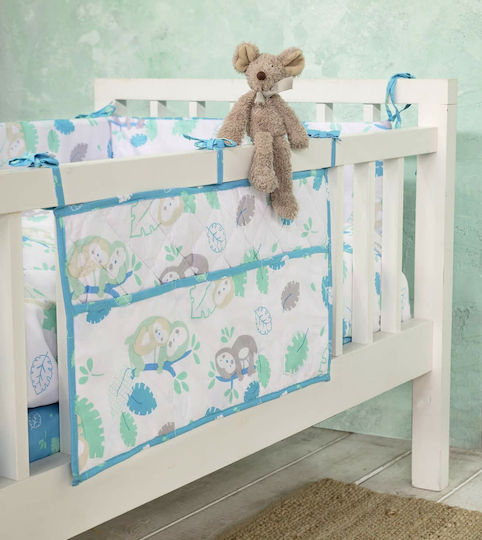 Nima Bebe Βρεφική Θήκη Οργάνωσης 60x30 - Cuddly Μπλε, Πράσινο
