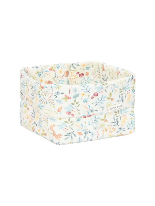 Little Dutch Small Nursery Storage Basket White