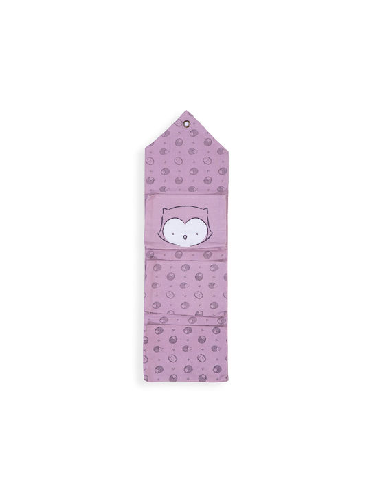 Nef-Nef Homeware Βρεφικό Πανό Τοίχου Forest Friends Μωβ