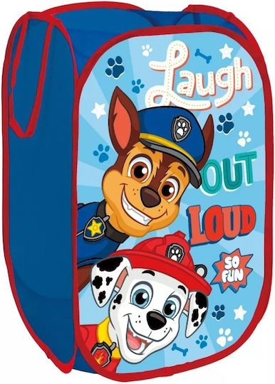 Arditex Children's Folding Storage Basket made of Fabric Paw Patrol Multicolour 36x36cm 1pcs