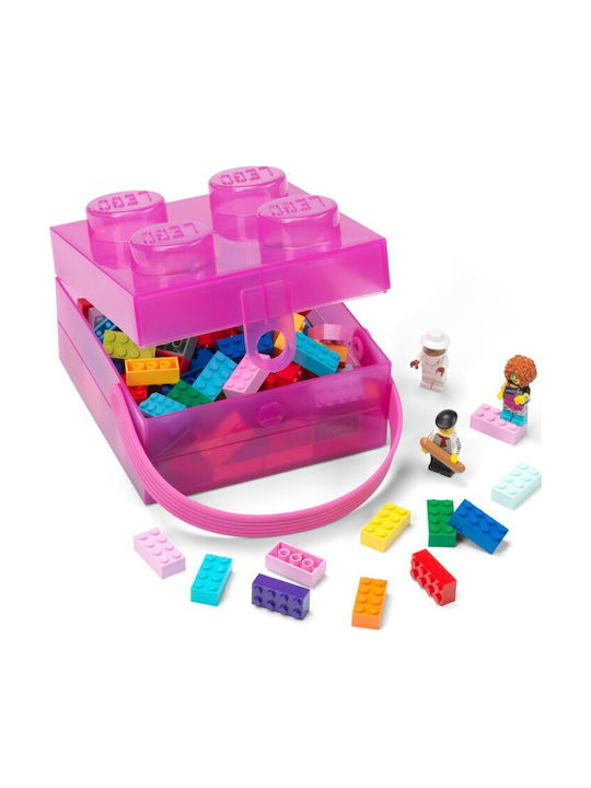 LEGO din Plastic Violet 16x16x11cm 1buc