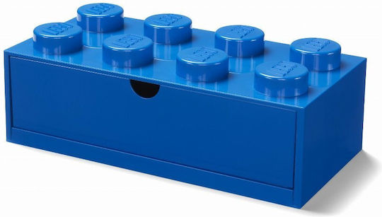 LEGO Kinder Aufbewahrungsbox aus Kunststoff Blau 31.6x11.3x15.8cm 1Stück