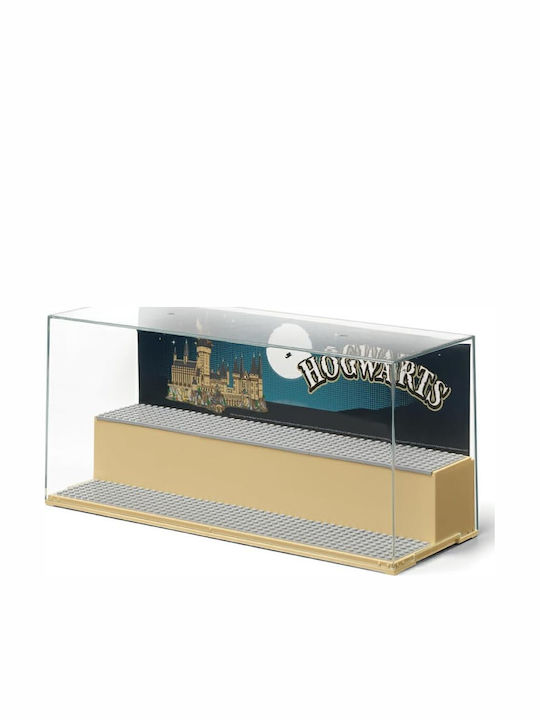 LEGO Παιδικό Κουτί Αποθήκευσης από Πλαστικό Display Harry Potter - Hogwarts Μπεζ 40x15x20cm