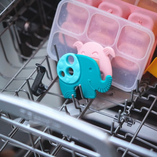 Marcus & Marcus Hippopotamus Teething Ring for Teething from Silicone for 6 Months+