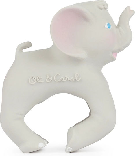 Oli&Carol Nelly Elephant Teething Relief made of Silicone for 0 m+