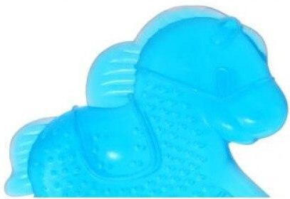 Lorelli Horse Teether Ring with Water made of Silicone for 3 months+