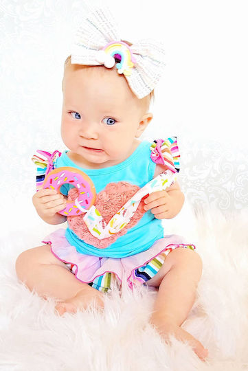 Baby to Love Donut Teething Ring for 3 Months+ Silicone