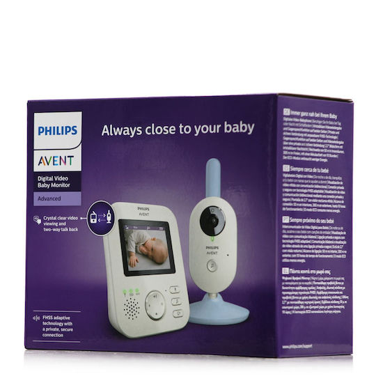 Philips Ασύρματη Ενδοεπικοινωνία Μωρού με Αμφίδρομη Επικοινωνία & Νανουρίσματα
