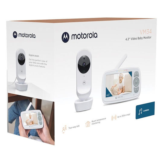 Motorola Drahtlose Babyüberwachung , Zwei-Wege-Kommunikation & Schlaflieder