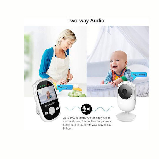 Bebe Stars Baby Monitor , Two-way Communication & Lullabies