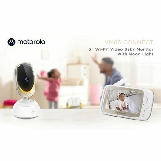 Motorola Baby Monitor with Camera & Screen 5" , Two-way Communication & Lullabies