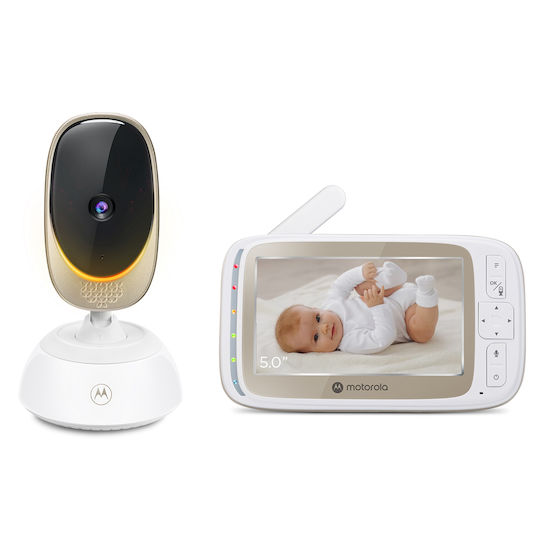 Motorola Baby Monitor with Camera & Screen 5" , Two-way Communication & Lullabies
