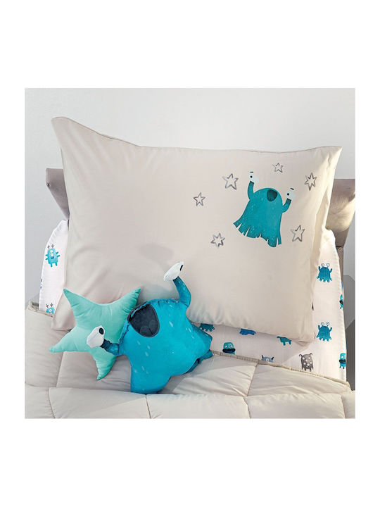 Saint Clair Παιδική Μαξιλαροθήκη 50x70εκ. Blue