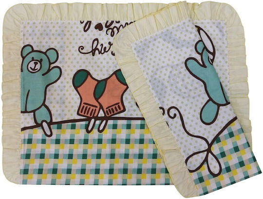 Beboulino Horse Детски калъфи за възглавници от 100% памук 35x45бр White 703-1857-3545