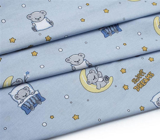 Dimcol Kinder Kissenbezug 50x70cm Sky Blue