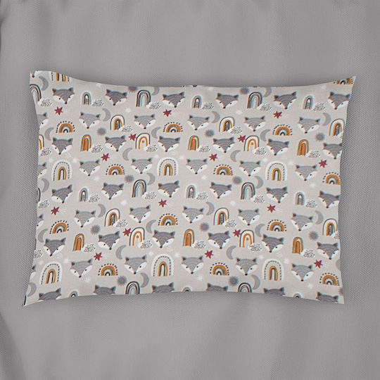 Dimcol Față de pernă pentru copii din bumbac 100% 50x70cm Gri