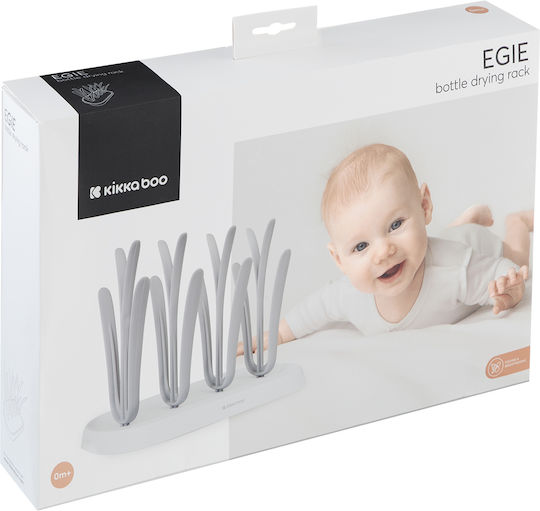 Kikka Boo Drying Rack for Baby Bottles Gray 1pcs