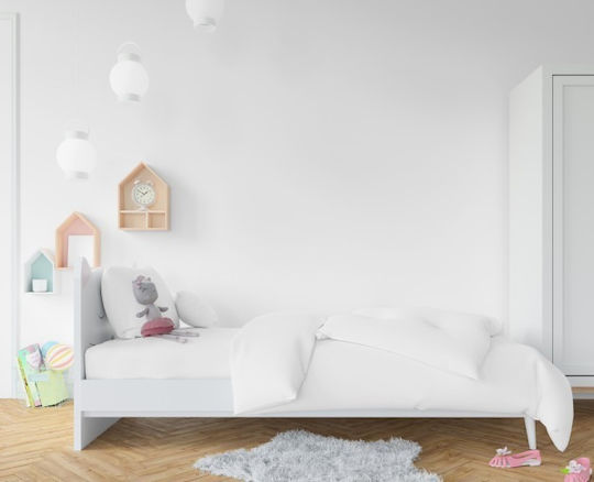 Kotonia Home Impermeabil Protecție saltea pentru bebeluși Alb cu bordură 100x150buc