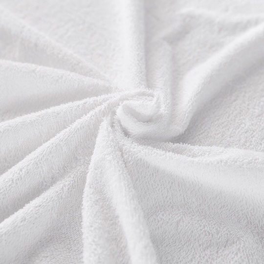 Kotonia Home Impermeabil Protecție saltea pentru bebeluși Alb Bumbac cu bordură 60x120buc