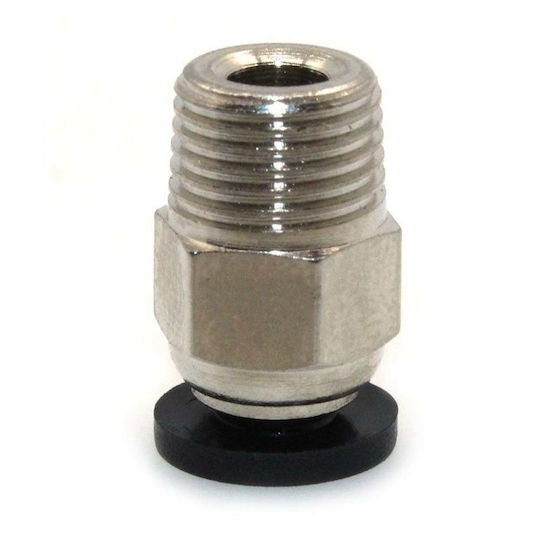 123-3d M10 Straight Ptfe Pneufit Connector 4mm