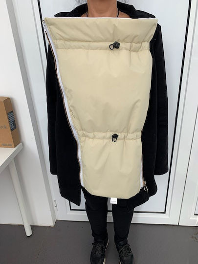 Extension Cover Rucksack Mutterschaft Reißverschluss Beiges