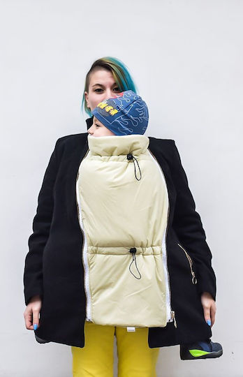 Extension Cover Rucksack Mutterschaft Reißverschluss Beiges