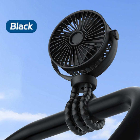 Techsuit Ventilator Fără Lamele Negru