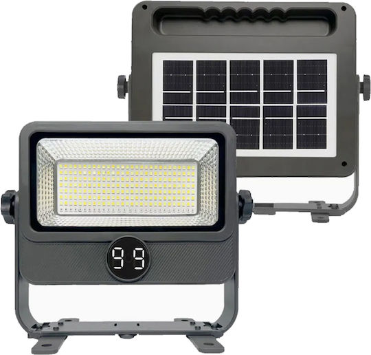 Tragbarer Wasserdichter Solar LED Flutlichter Warmes Weiß 3000K IP44
