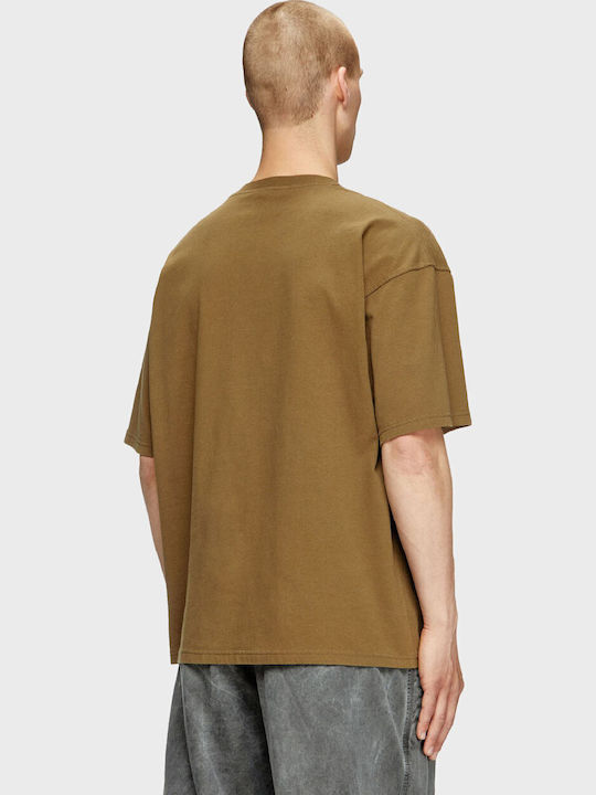 Diesel T-shirt Khaki A13049-0DQAU-5FP | Skroutz.mt