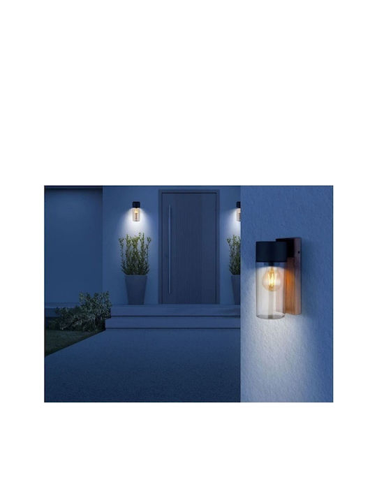 Globo Lighting Wall-Mounted Outdoor Spot Light E27 IP44 9x22.5εκ.
