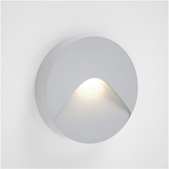 Inlight Horseshoe Wall-Mounted Outdoor Spot Light LED IP65 2W with Warm White Light 12.8x3εκ.
