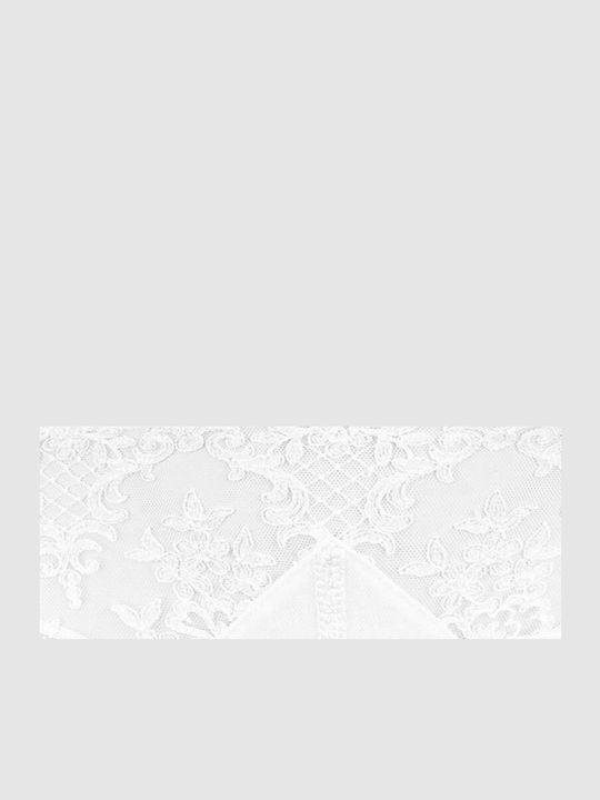 Women's Slip Seamless with Lace White
