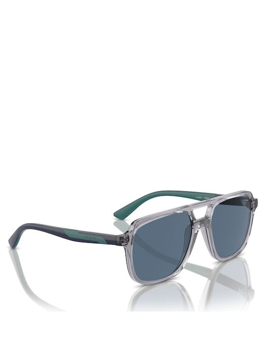 Vogue Men's Sunglasses with Gray Plastic Frame and Blue Lens VJ2024 309980