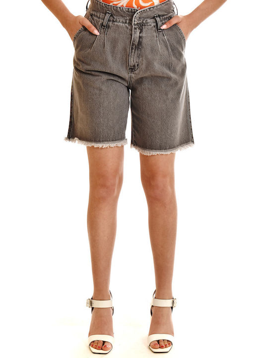 Alexia 21-670 Women's Bermuda Shorts Jean Gray