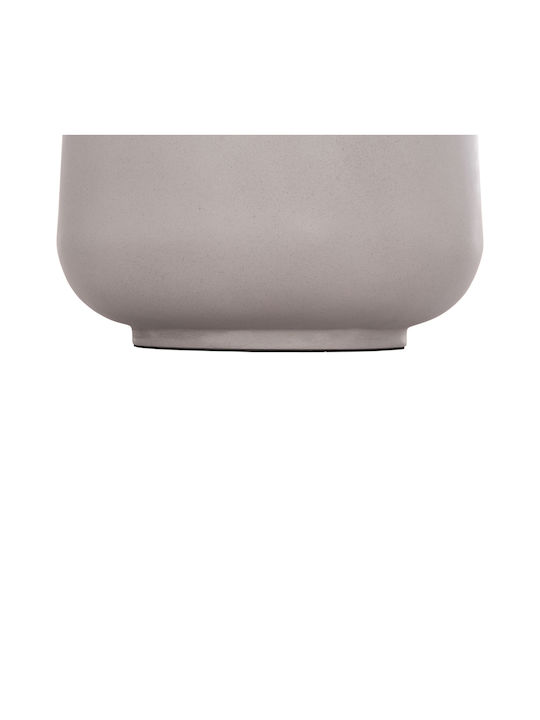 HomeMarkt Decorative Vase Linter Gray 41x41x47cm