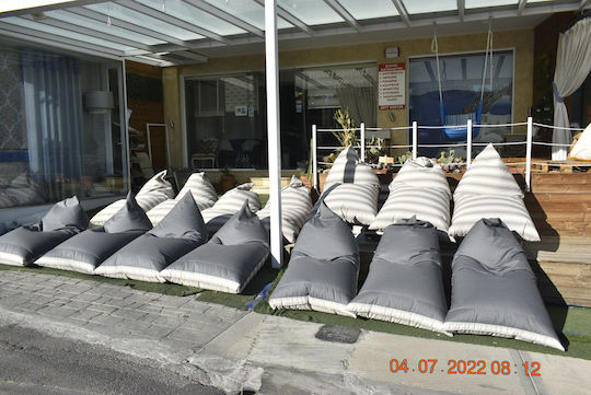 Πουφ Πολυθρόνα Αδιάβροχη Aegean Γρι μονόχρωμο 160x95x95cm 3277566 Πουφ Πολυθρόνα Αδιάβροχη Aegean Γρι μονόχρωμο 160x95x95cm 3277566