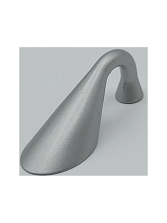 Italian Furniture Handle Eureka 0474-032-10c1 Size 3.2cm Chrome Matte