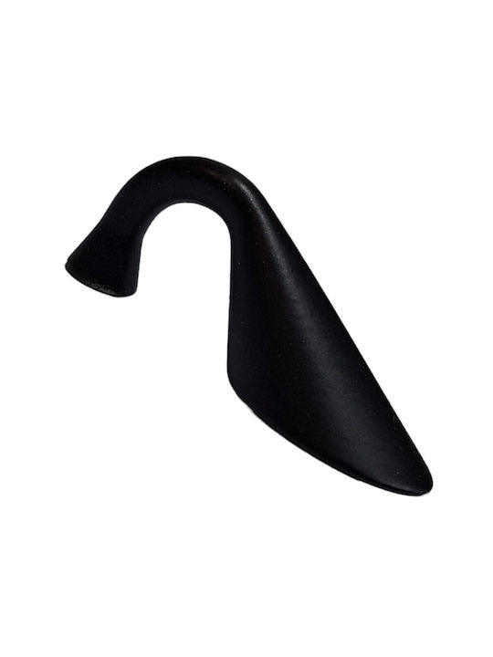 Italienischer Möbelgriff Eureka 11649-032-10c1 Maße 3,2cm Schwarz-matt